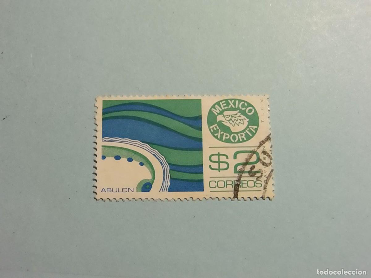 Sellos: M&Eacute;XICO 1991 - M&Eacute;XICO EXPORTA - MOLUSCOS, ABULON. - Foto 1