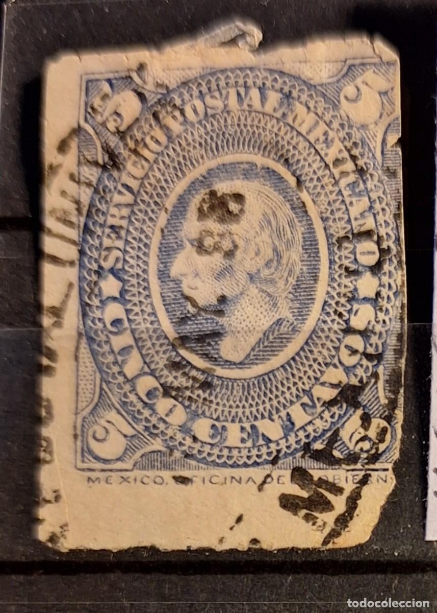 Sellos: M&Eacute;XICO, 1885, CAT.YT. 96. - Foto 1