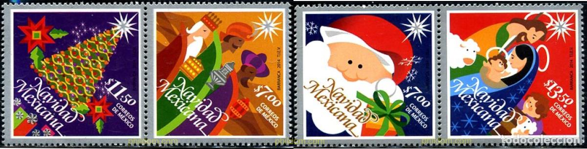 Sellos: 353757 MNH MEXICO 2014 NAVIDAD - Foto 1