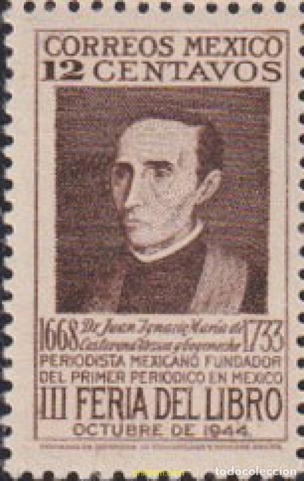 Sellos: 624799 HINGED MEXICO 1944 3 FERIA DEL LIBRO - Foto 1