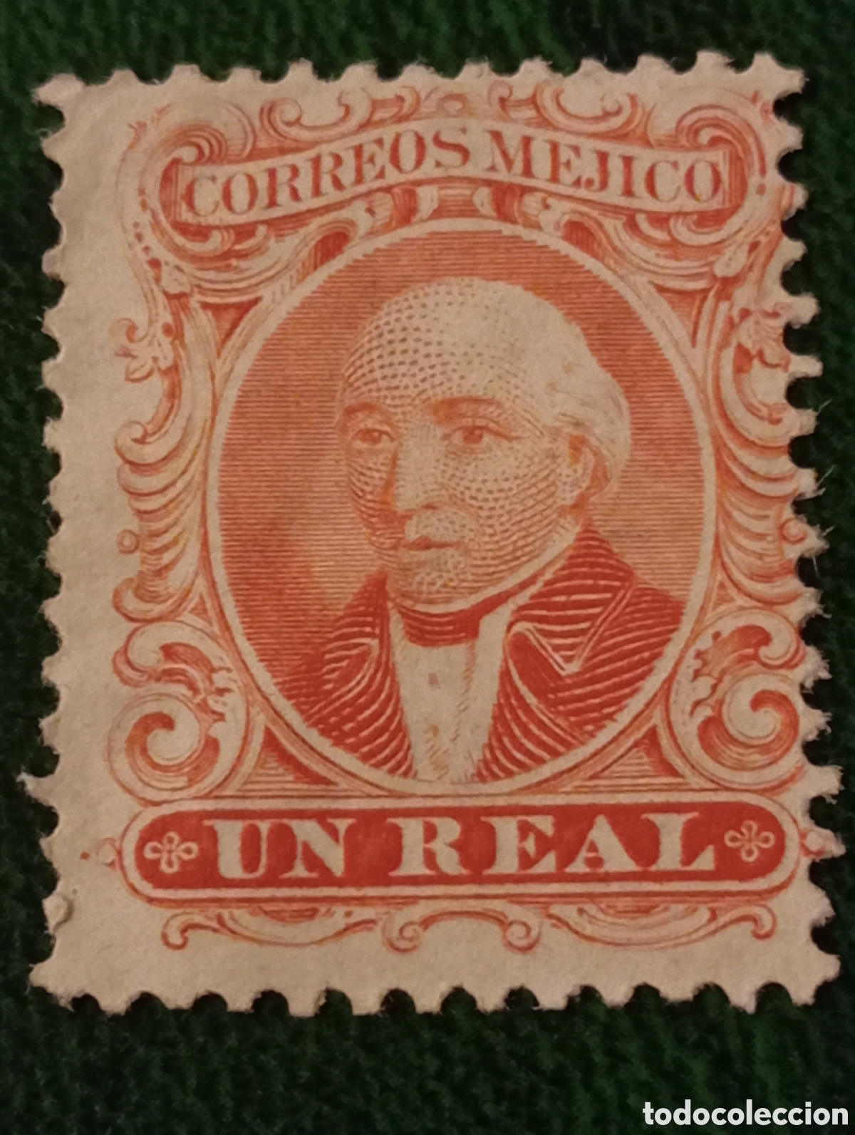 Sellos: Sello M&Eacute;XICO 1864 MH* HIDALGO - Foto 1