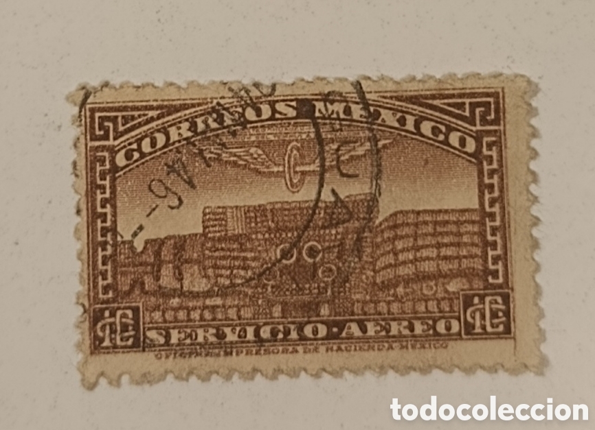Sellos: M&Eacute;XICO sello SERVICIO A&Eacute;REO - Foto 1