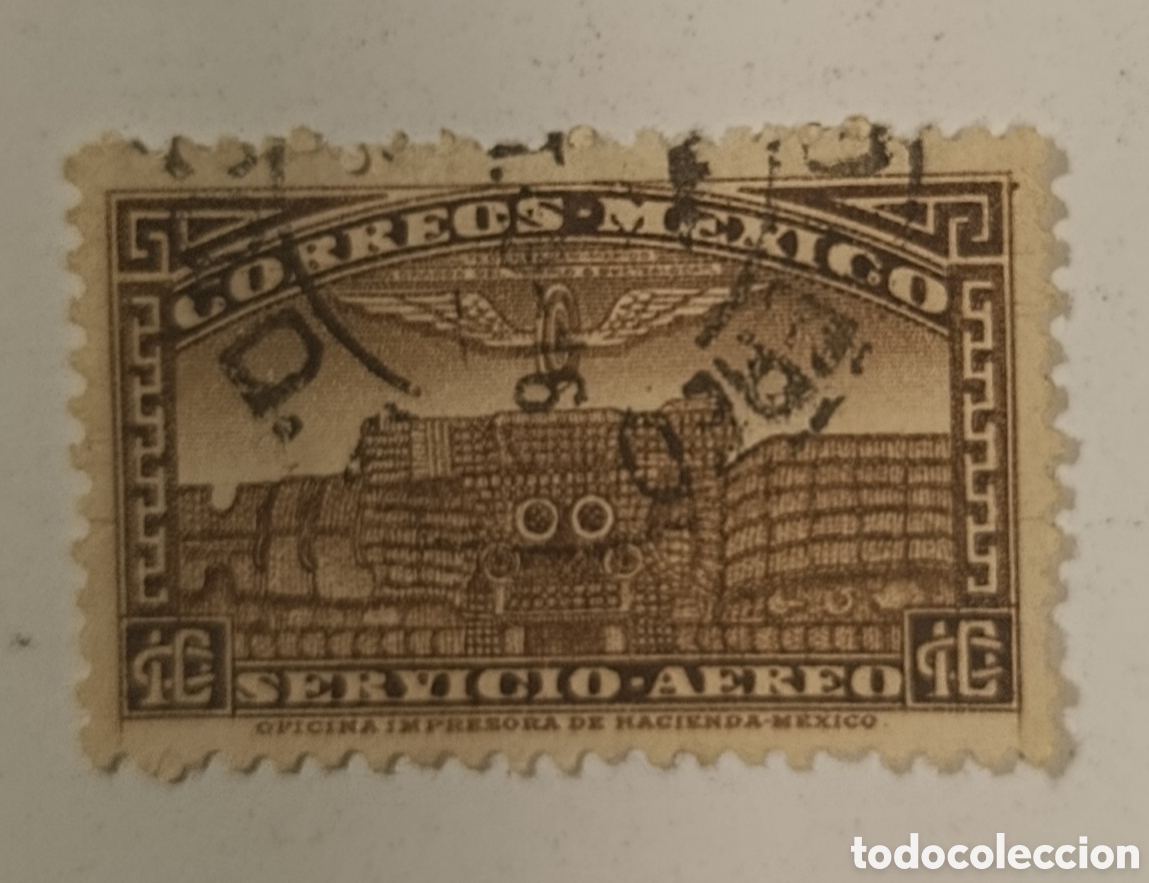 Sellos: M&Eacute;XICO sello SERVICIO A&Eacute;REO - Foto 1