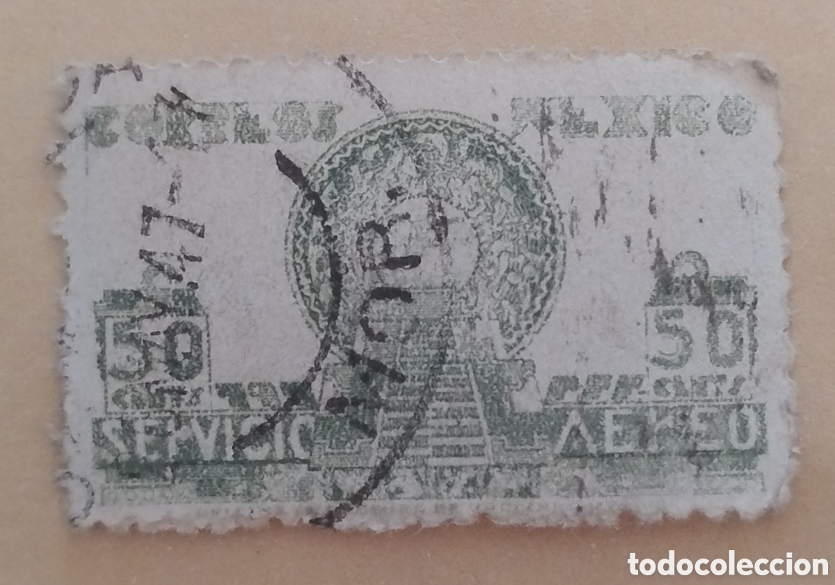 Sellos: Sello 1947 correos M&eacute;xico - Foto 1