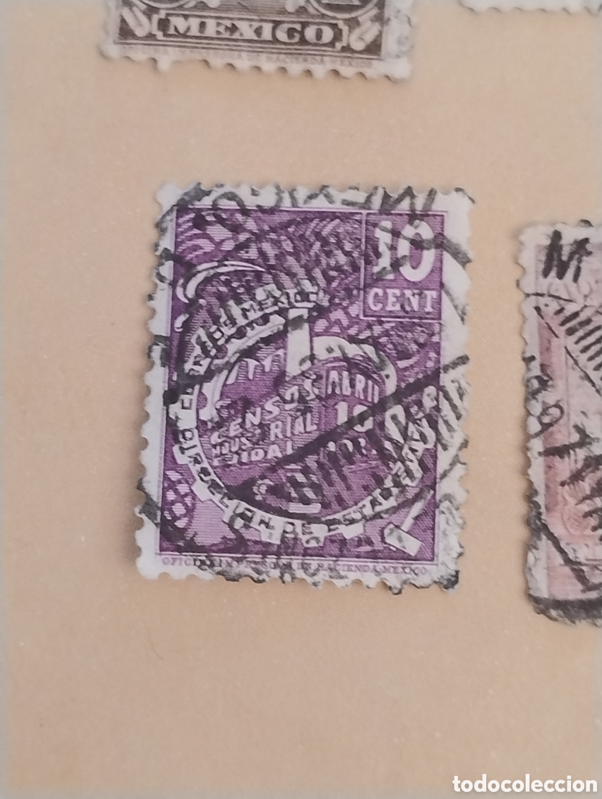 Sellos: Lote de 9 sellos M&eacute;xico - Foto 2