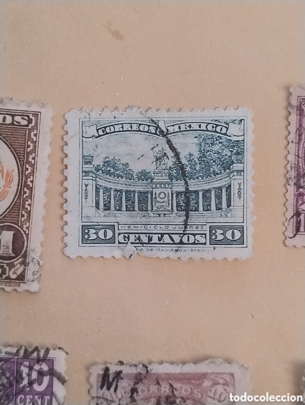 Sellos: Lote de 9 sellos M&eacute;xico - Foto 3