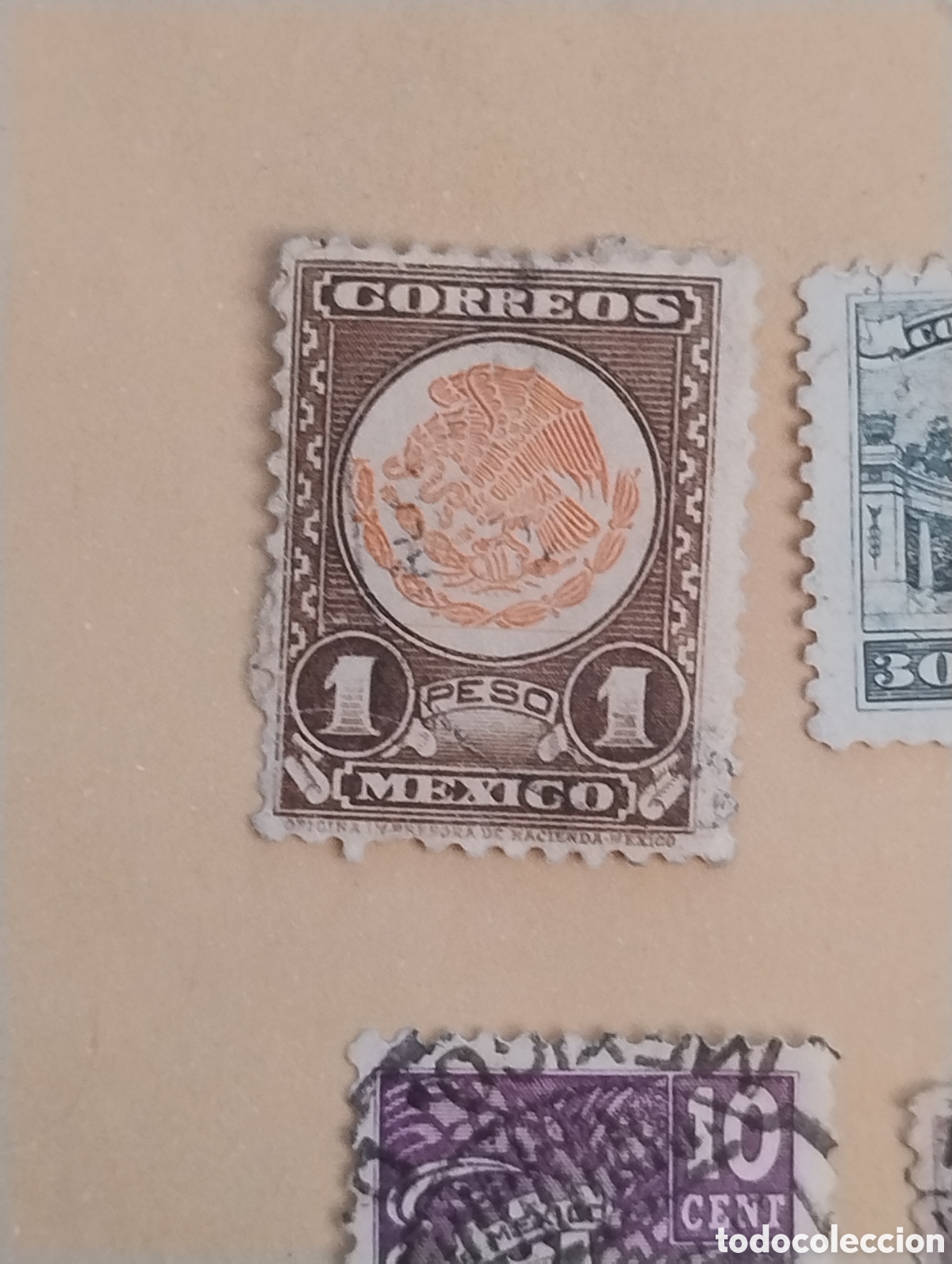 Sellos: Lote de 9 sellos M&eacute;xico - Foto 4