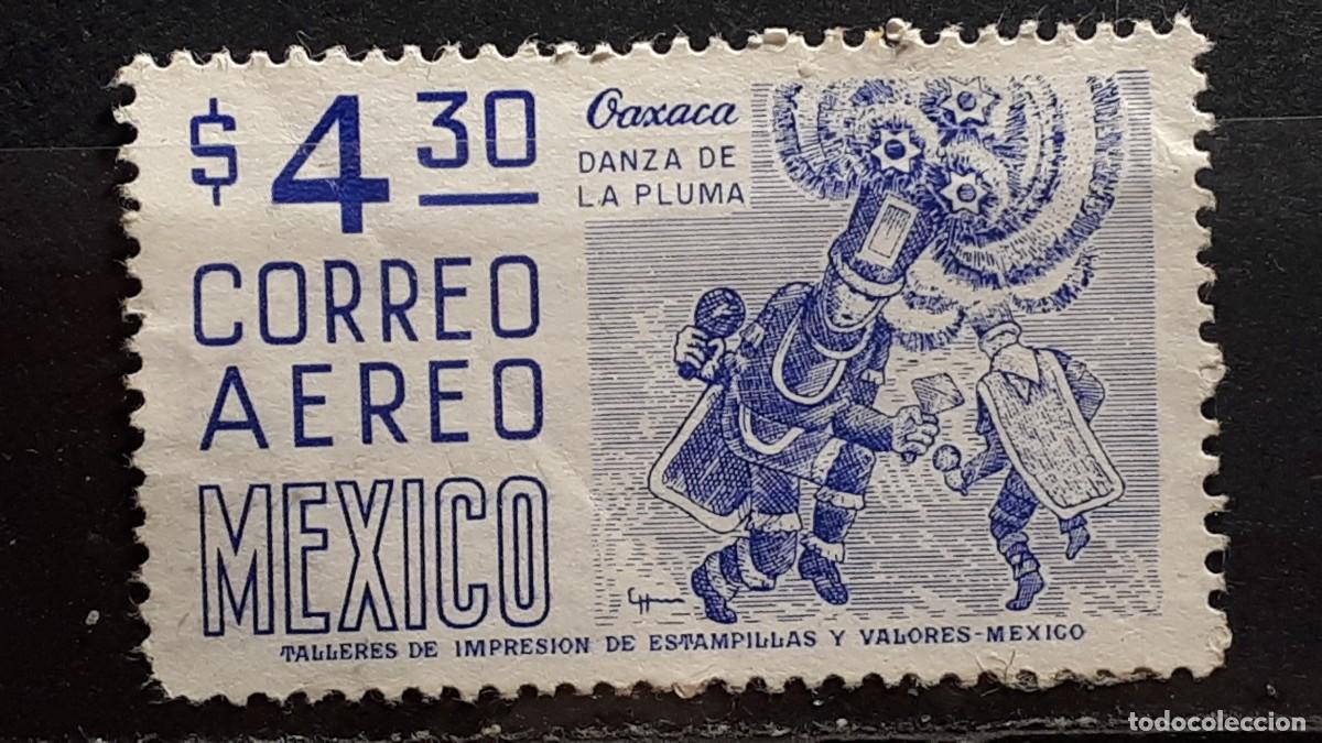 Sellos: M&Eacute;JICO. A&Ntilde;O 1968. (*). YVERT A&eacute;reo 445 - Foto 1