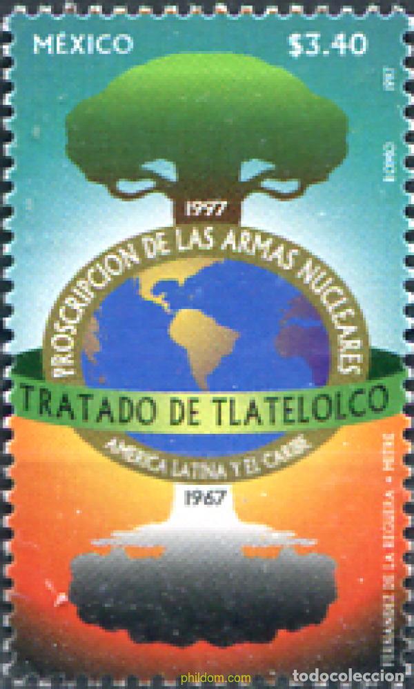 Sellos: 343758 MNH MEXICO 1997 PROSCRIPCION DE LAS ARMAS NUCLEARES