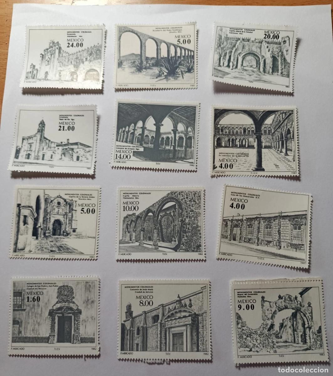 Sellos: Sellos Mexico 1981, 82 y 83