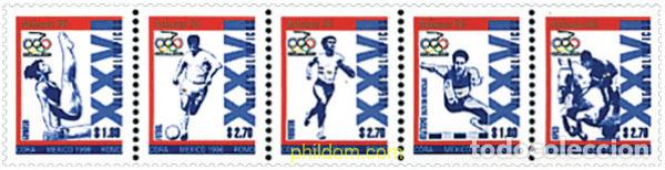 Sellos: 5387 MNH MEXICO 1996 26 JUEGOS OLIMPICOS VERANO ATLANTA 1996