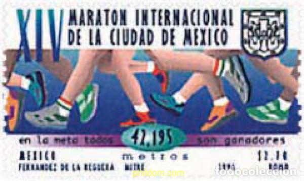 Sellos: 75220 MNH MEXICO 1996 14 MARATHON INTERNACIONAL