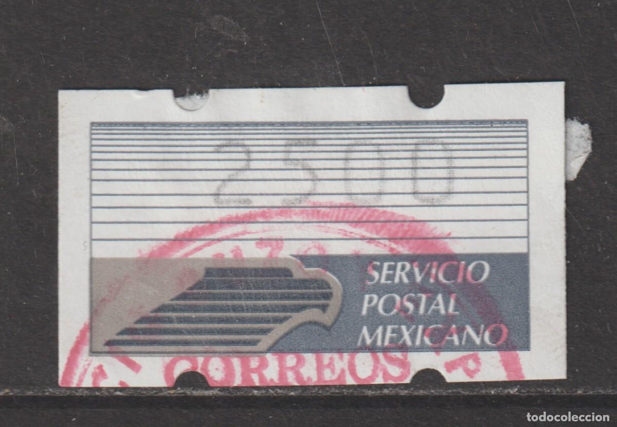 Sellos: Mexico 1992, ATM usado - Foto 1