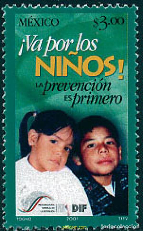 Sellos: 113815 MNH MEXICO 2001 VA POR LOS NI&Ntilde;OS