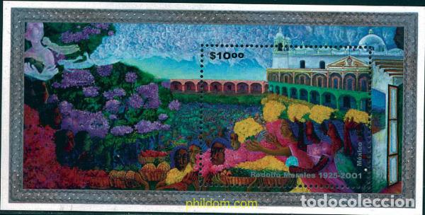 Sellos: 113774 MNH MEXICO 2001 MUERTE DE RODOLFO MORALES