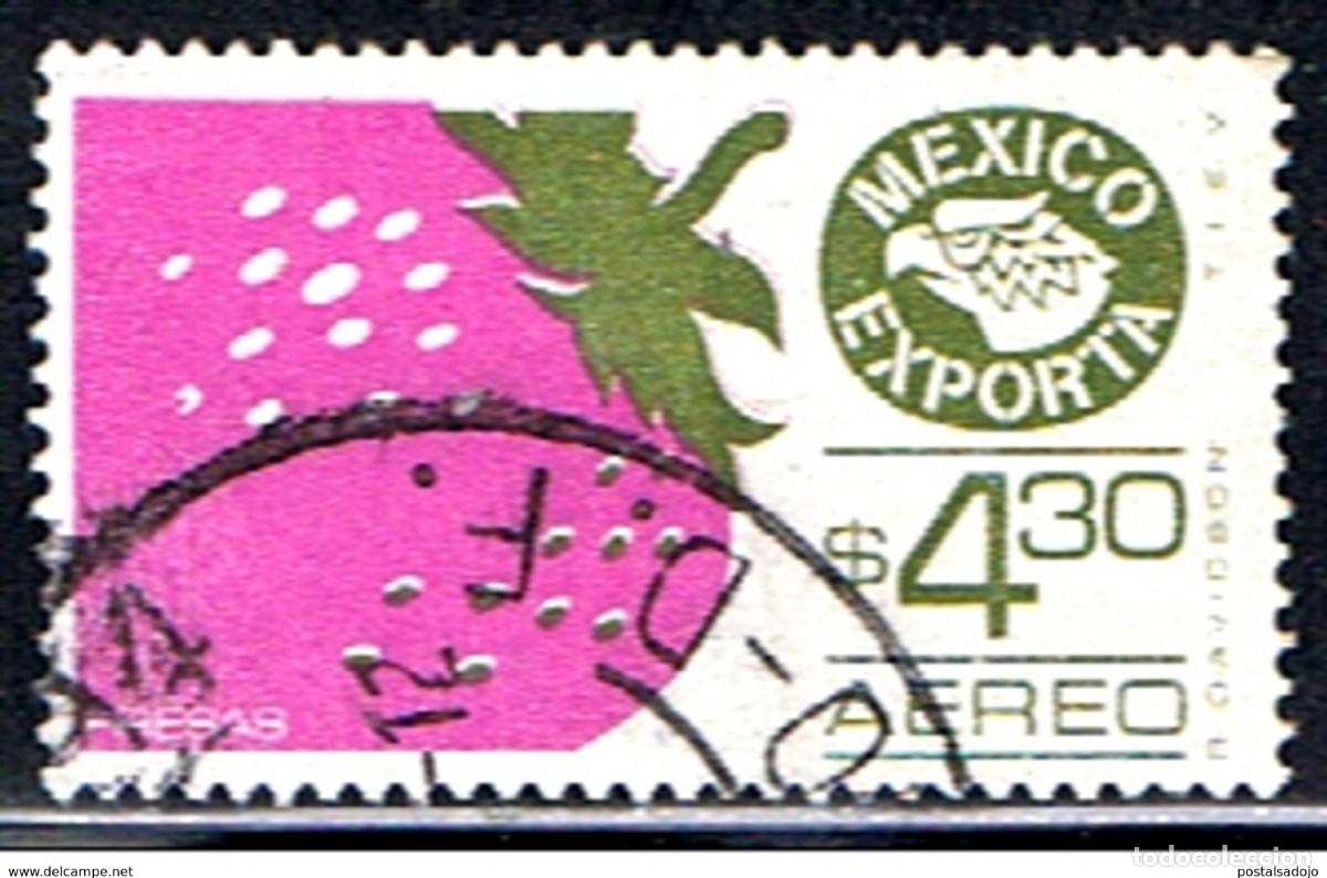 Sellos: MEXICO // YVERT 405 F AEREO // 1975-76 ... USADO