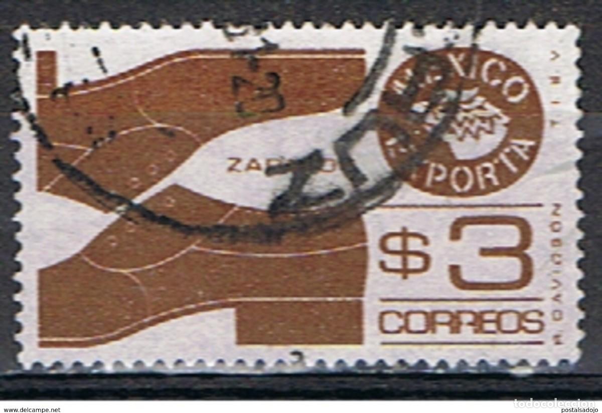 Sellos: MEXICO // YVERT 825 H AEREO // 1975-78 ... USADO