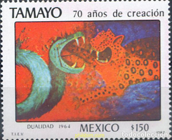 Sellos: 343350 MNH MEXICO 1987 PINTOT TAMAYO