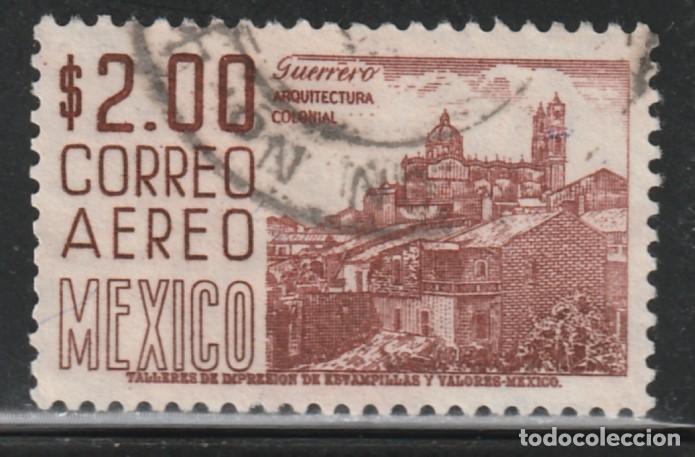 Sellos: MEXICO // YVERT 341 AEREO // 1972 ... USADO