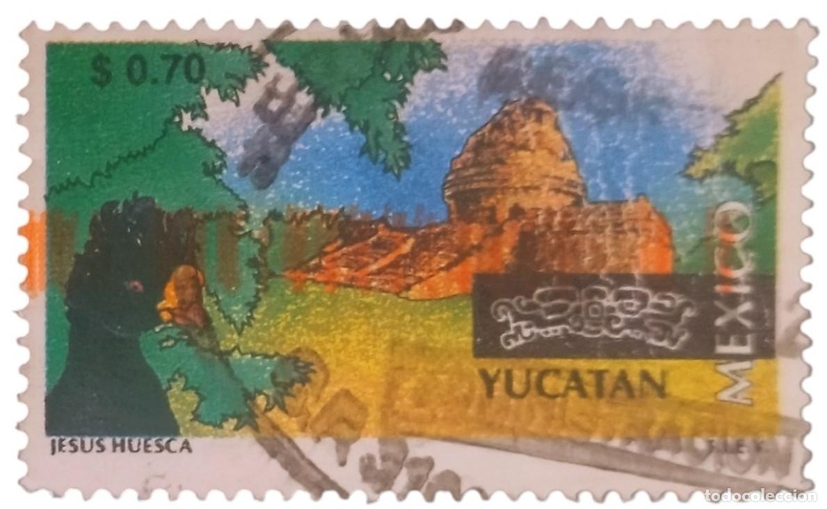 Sellos: M&Eacute;XICO 2000 Turismo. USADO. - Foto 1