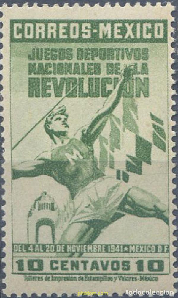 Stamps: 664756 USED MEXICO 1941 JUEGOS DEPORTIVOS NACIONALES
