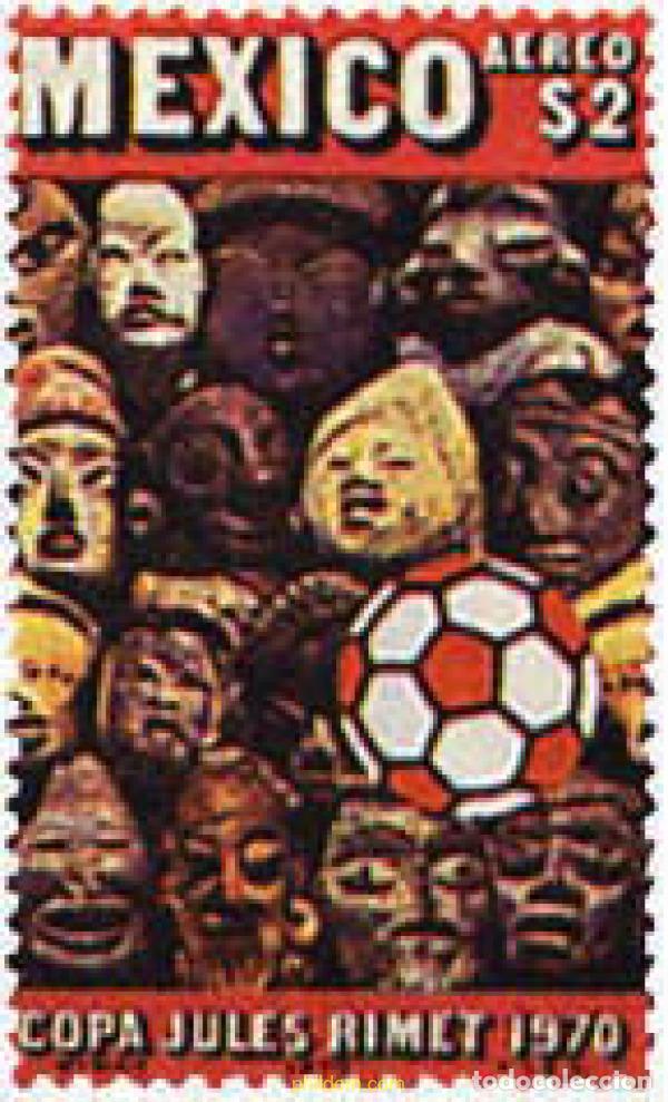Stamps: 361774 MNH MEXICO 1970 COPA DEL MUNDO DE FUTBOL. MEXICO-70