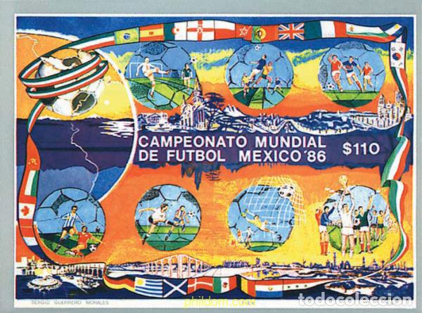 Selos: 44165 MNH MEXICO 1986 COPA DEL MUNDO DE FUTBOL. MEXICO-86