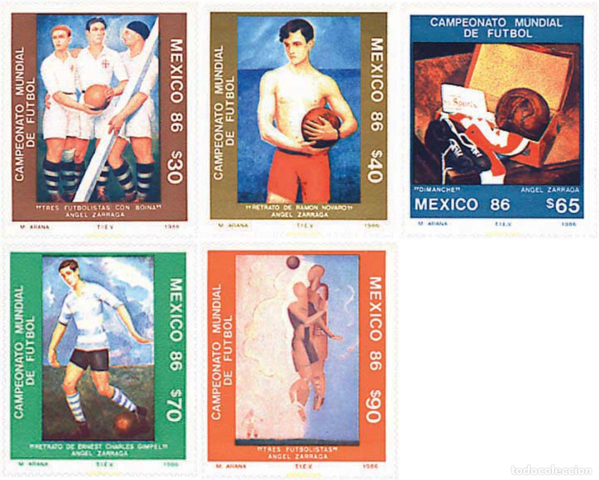 Selos: 26944 MNH MEXICO 1986 COPA DEL MUNDO DE FUTBOL. MEXICO-86