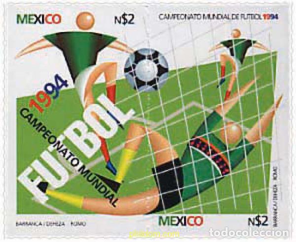 Stamps: 300320 MNH MEXICO 1994 COPA DEL MUNDO DE FUTBOL. USA-94