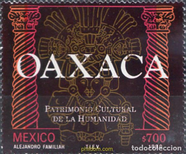 Stamps: 343427 MNH MEXICO 1990 OAXACA - PATRIMONIO CULTURAL DE LA HUMANIDAD