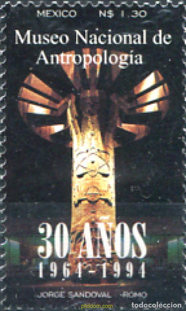Sellos: 343702 MNH MEXICO 1994 MUSEO NACIONAL DE ANTROPOLOGIA