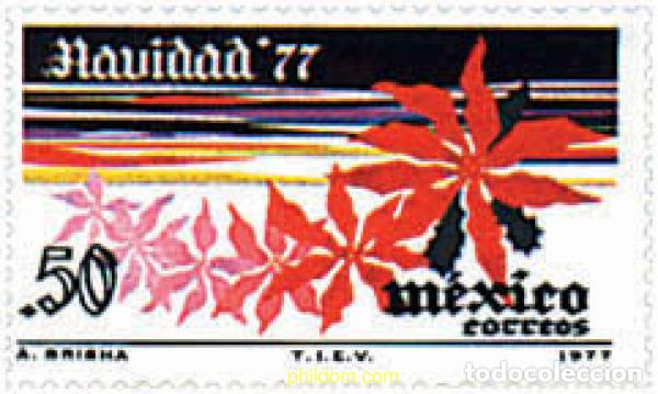 Sellos: 95613 MNH MEXICO 1977 NAVIDAD