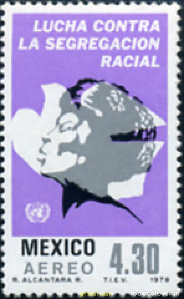 Sellos: 339985 MNH MEXICO 1978 LUCHA CONTRA LA SEGREGACION RACIAL