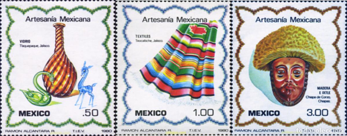 Sellos: 44180 MNH MEXICO 1980 ARTESANIA MEXICANA