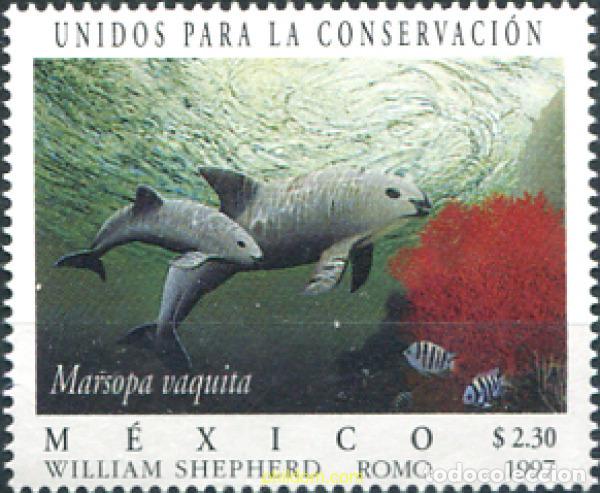 Sellos: 29620 MNH MEXICO 1997 UNIDOS PARA LA CONSERVACION - FOCAS