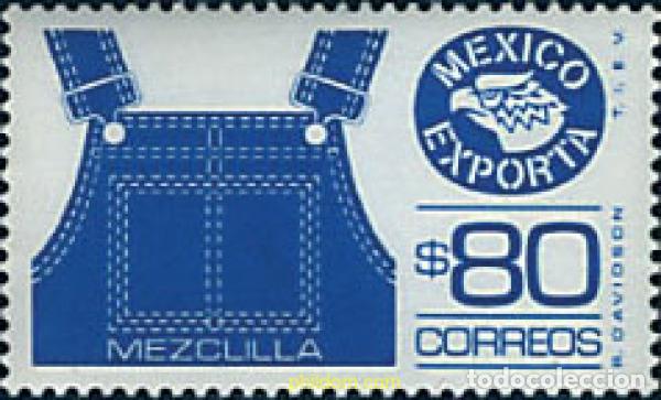 Sellos: 686848 MNH MEXICO 1975 EXPORTACIONES MEXICANAS