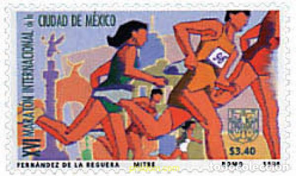 Sellos: 37650 MNH MEXICO 1998 16 MARATHON INTERNACIONAL DE LA CIUDAD DE MEXICO