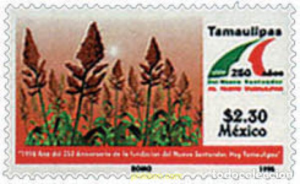 Sellos: 95666 MNH MEXICO 1998 250 ANIVERSARIO DE LA FUNDACION DEL NUEVO SANTANDER AL NUEVO TAMAULIPAS