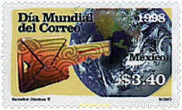 Sellos: 37654 MNH MEXICO 1998 DIA MUNDIAL DEL CORREO