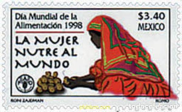 Sellos: 37656 MNH MEXICO 1998 DIA MUNDIAL DE LA ALIMENTACION
