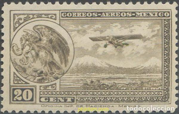Sellos: 657841 HINGED MEXICO 1929 AVIONES