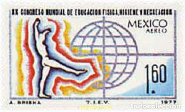 Sellos: 26938 MNH MEXICO 1977 20 CONGRESO MUNDIAL DE EDUCACION FISICA