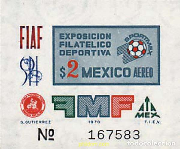 Sellos: 48586 MNH MEXICO 1970 SPORTMEX-70. EXPOSICION FILATELICA