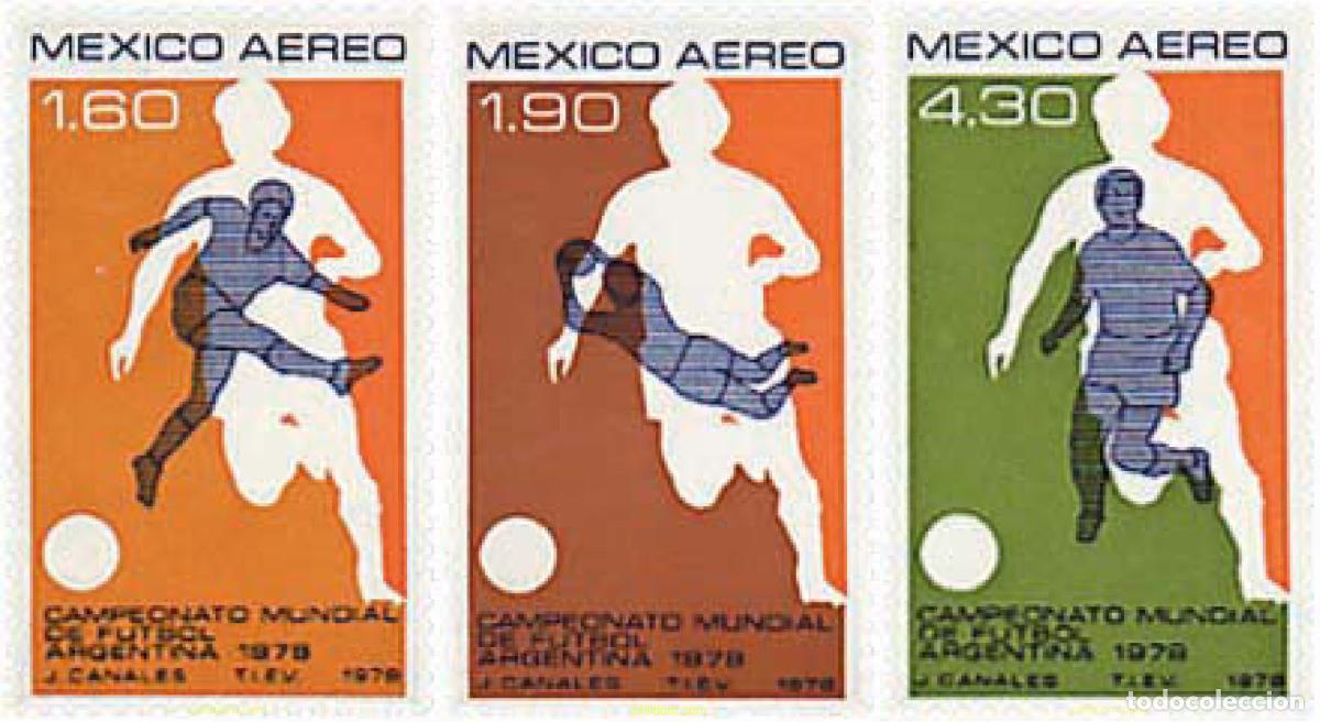 Sellos: 26939 MNH MEXICO 1978 COPA DEL MUNDO DE FUTBOL. ARGENTINA-78