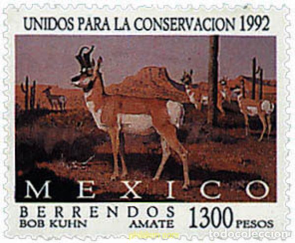 Sellos: 28768 MNH MEXICO 1992 FAUNA PROTEGIDA