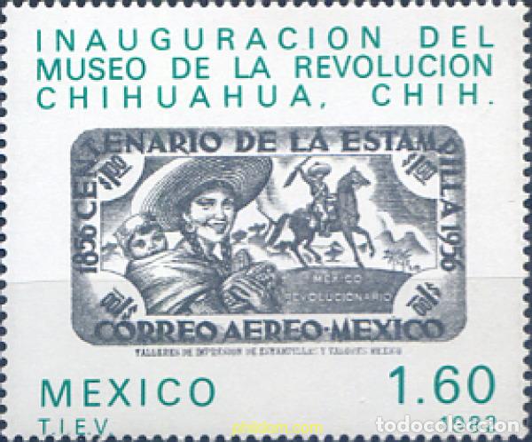 Sellos: 28932 MNH MEXICO 1982 INAUGURACION DEL MUSEO DE LA REVOLUCION EN CHIHUAHUA
