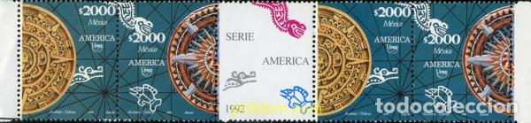 Sellos: 4012 MNH MEXICO 1992 AMERICA-UPAEP 1992 - V CENTENARIO DEL DESCUBRIMIENTO