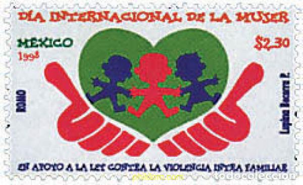 Sellos: 40584 MNH MEXICO 1998 DIA MUNDIAL DE LA MUJER