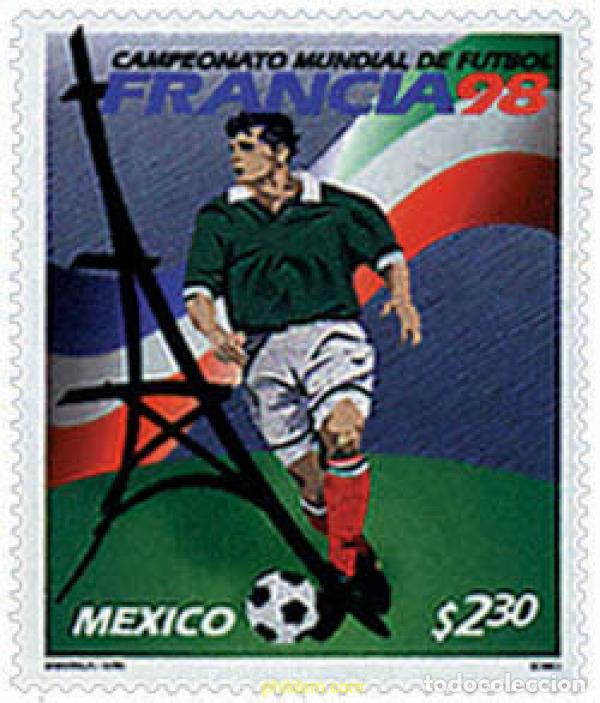 Sellos: 40583 MNH MEXICO 1998 COPA DEL MUNDO DE FUTBOL. FRANCIA-98