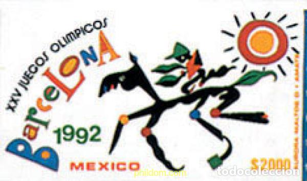 Sellos: 27984 MNH MEXICO 1992 25 JUEGOS OLIMPICOS VERANO BARCELONA 1992